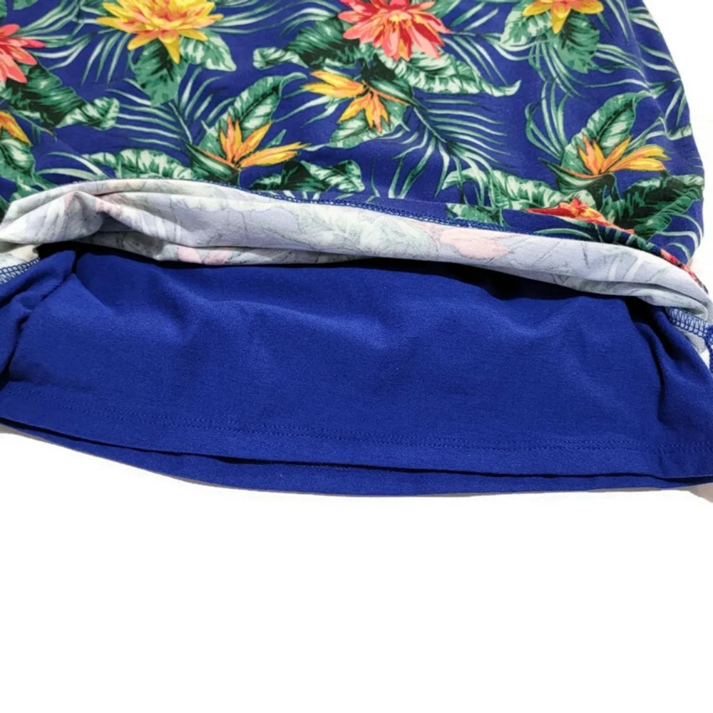 Guess Wome Tropical Floral Off The Shoulder Navine Bodycon Dress Size XS - Picture 9 of 12